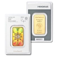 Heraeus Kinebar Goldbarren